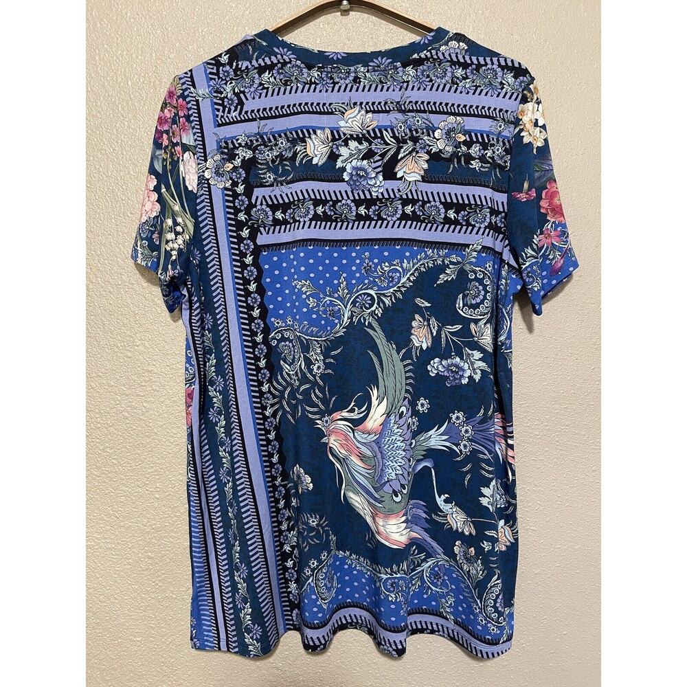 Johnny Was Revive Floral Tee size Large - Picture 12 of 12